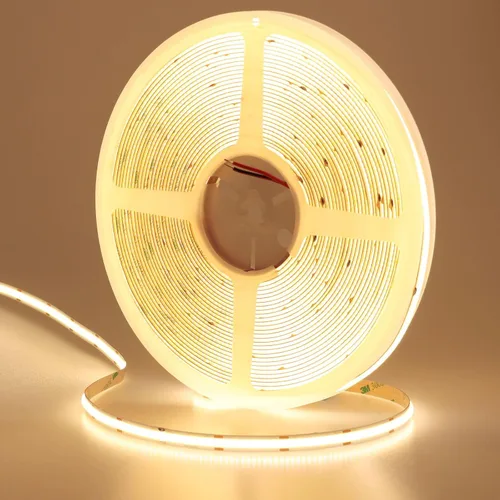 Miniatura 13 de Tira de Luces LED COB de 49.2 pies/15M CC 24V Blanco Frío 6000K 5760LEDs CRI 93+ 11000lm Brillo Uniforme IP20 No Impermeable Luces de Cinta LED