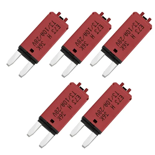Miniatura 31 de GLOSO Mini disyuntores ATM Restablecimiento manual 30 Amp (T3) - Paquete de 5 (30A) E73