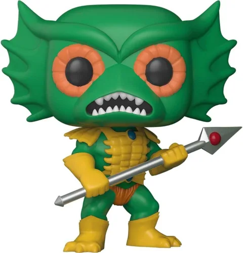 Miniatura 2 de Funko Pop Television: Masters of The Universe - Figura de vinilo coleccionable de Merman con Merman Chase azul