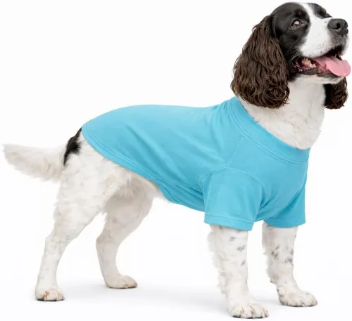 Miniatura 30 de Lovelonglong 2019 - Ropa para mascotas, Disfraces para Perro, Ropa Camisetas en blanco para Perros Grande Medianos Pequeños 100% Algodón 18
