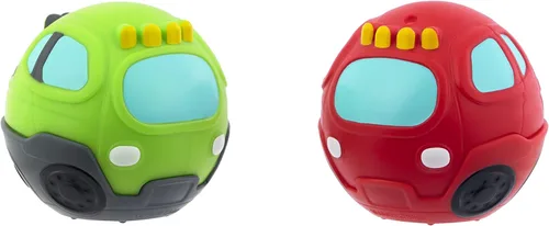 Miniatura 3 de Little Tikes Learn & Play Roll Arounds Off Roadin' Vehicle Paquete de 2 autos de juguete y juego de pelota en uno, fácil agarre y rollo, regalos
