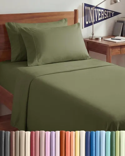 Miniatura 191 de Juego de sábanas Queen de 6 piezas, sábanas tamaño Queen, ropa de cama suave de lujo de hotel, refrescante, cómoda y transpirable, 1 encimera, 1 26
