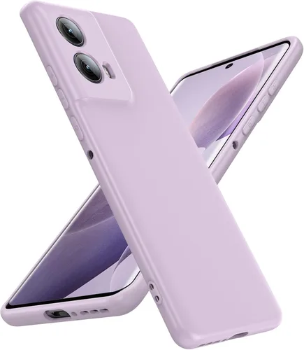 Miniatura 54 de LeYi Funda para Motorola Moto G Play 4G 2024: Funda para Moto G Play 4G 2024 con funda delgada y antiarañazos, silicona líquida a prueba de golpes