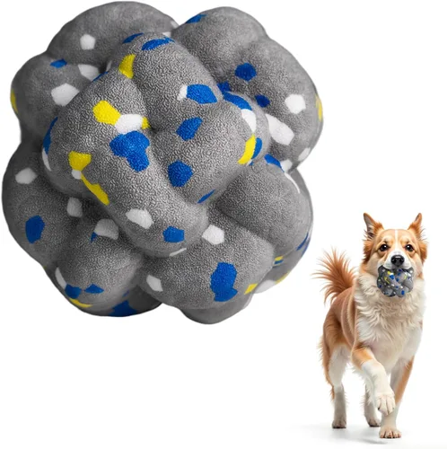 Miniatura 32 de Pelotas de tenis para perros Moonorange para masticadores agresivos, juguete interactivo indestructible, duradero, rebotador para perros, juego