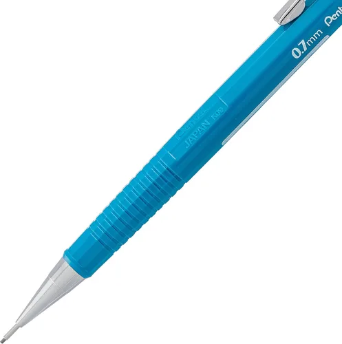 Miniatura 5 de Pentel Sharp - Portaminas, mina de 0.7 mm, cuerpo azul - Caja de 12 (P207C)