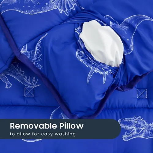 Miniatura 4 de Wake In Cloud - Tapete para siesta para niños pequeños con almohada y manta, para niños de 3 años más en jardín de infantes, preescolar, saco