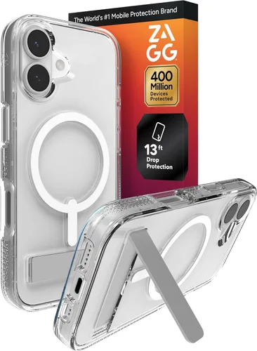 Miniatura 31 de ZAGG Crystal Palace Funda para iPhone 15 Pro Max - Protección contra Caídas (13ft/4m), Funda para iPhone Antiamarilleamiento y Resistente a