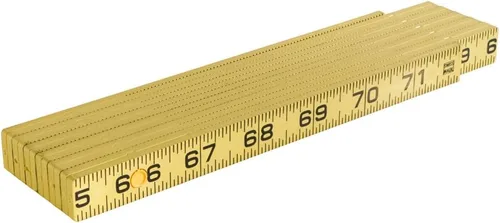 Miniatura 7 de Klein Tools 910-6 Regla plegable de 6 pies, fibra de vidrio duradera, lectura