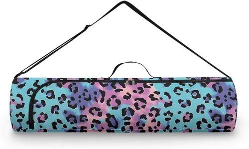 Miniatura 38 de Bolsa para esterilla de yoga para mujeres y hombres, con cremallera completa, bolsa de transporte para esterilla de yoga para clase de entrenamiento