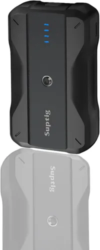 Suptig Cargador portátil de 9000 mAh batería Banco de energía compatible para Gopro, Canon, Nikon, DJI osmo, Insta 360, Akaso More Cámara, teléfono,
