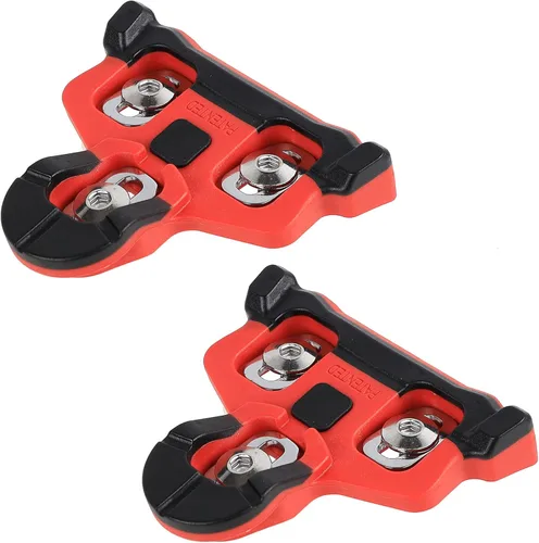 Miniatura 4 de CyclingDeal Compatible con Shimano SPD-SL (6 grados flotantes) Juego de tacos – Compatible con pedales de bicicleta de carretera Shimano