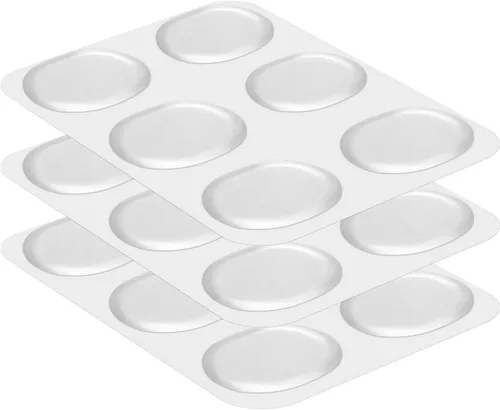 Amortiguadores de tambor de silicona transparente, silenciadores de tambor, amortiguador de tambor, almohadillas de gel, silicona no tóxica, suave