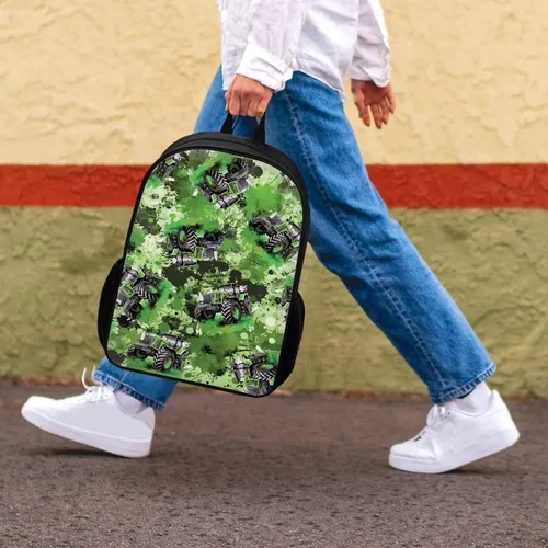 Miniatura 189 de HUGS IDEA Los animales frescos 3D niños escuela libro bolsa niños impresión mochilas, Baloncesto, Moderno