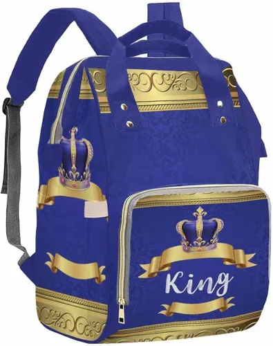 Miniatura 27 de Artsadd Bolsa de pañales con foto personalizada para mamá, mochila personalizada con correas para cochecito, bolsa de hombro de viaje grande, bolsa