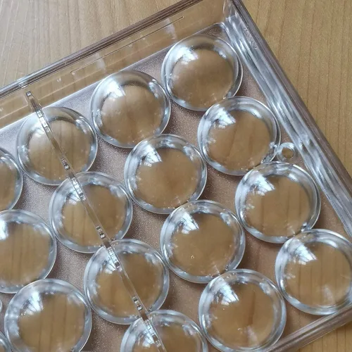 Miniatura 7 de Molde de policarbonato para esferas de chocolate de 2.7 cm, molde pequeño para caramelos redondos (xs 1.06 pulgadas)