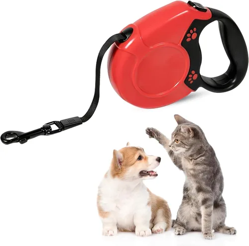 Miniatura 8 de PETCUTE Correa retráctil para caminar para perro, correa extensible de entrenamiento para perros, correas convenientes para perros pequeños