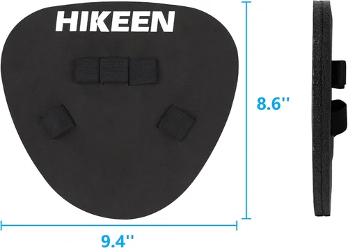 Miniatura 5 de Hikeen 2 Packs Baseball Training Gloves Infield Training Gloves Pancake Glove Softhands Baseball Fielding Trainer Flat Glove Two-Hands