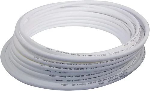 Miniatura 11 de Supply Giant PEX-B - Tubo blanco de 1/2 pulgada x 300 pies para fontanería, línea de agua potable para mejoras del hogar, uso en interiores