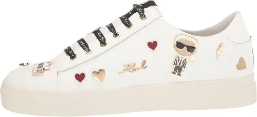 Miniatura 8 de Karl Lagerfeld Womens Cate Pins Lace Up Platform Sneaker