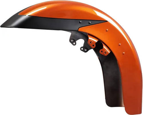 Miniatura 29 de HR3 Guardabarros delantero de whisky ámbar a juego compatible con Street Glide FLHX 2014 y Road Glide FLTRX 2016 (reemplazo para OEM)