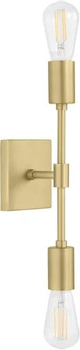 Miniatura 10 de Linea di Liara Berbella - Aplique de pared dorado moderno, aplique de pared para baño, apliques de pared para pasillo, lámpara de pared