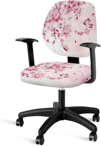 Miniatura 14 de Office Chair Covers with Arms Trendy American Flag Lightweight Computer Chair Slipcover Set of 2 Elastic Fabric Furniture Protector for Swivel