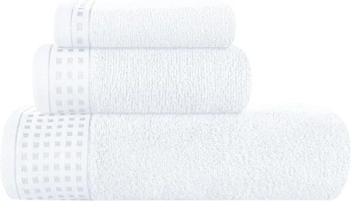 Miniatura 65 de GLAMBURG Juego de 2 toallas de baño de gran tamaño 100% algodón, 28 x 55 pulgadas, ultra suaves, altamente absorbentes, compactas, de secado rápido