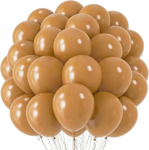 Miniatura 208 de Voircoloria - Globos azul bebé claro, paquete de 66 globos de 12 pulgadas de látex para fiestas para niños y niñas, para cumpleaños, baby shower, 16