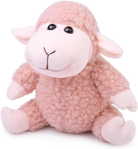 Miniatura 12 de Peluche de cordero de oveja, suave y lindo juguete de peluche de cordero negro, juguetes de peluche de ovejas para niños, regalos para niños