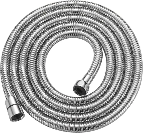 Miniatura 18 de RUMOSE Manguera de ducha de 69 pulgadas, manguera de extensión de cabezal de ducha de acero inoxidable extra larga, accesorio de tubo de ducha Negro