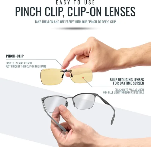 Miniatura 3 de Spectra479 Lentes con clip para bloquear la luz azul
