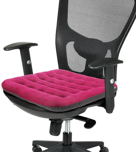 Miniatura 7 de SINOSSO Cojín para Silla de Oficina con Excelente Efecto de Soporte 1 Paquete, Cojín de Asiento de Escritorio/Computadora de Malla de Aire de Lujo