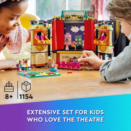 Miniatura 2 de LEGO Friends Andrea's Theater School Playset, 41714 Juguete creativo de teatro de simulación, idea de regalo para niños y niñas de 8 años