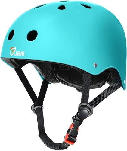 Miniatura 16 de Casco para Monopatín JBM - Casco Ligero, Ajustable y Ventilado para Patinete, Patines, Patinaje en Línea