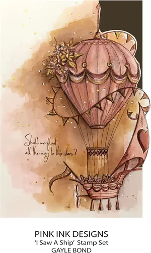 Miniatura 5 de Pink Ink Designs Saw A Ship. - Juego de sellos transparentes, A5