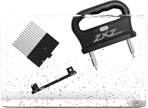 Miniatura 5 de ZXZ Mazo ablandador de carne de alta calidad, 48 cuchillas de acero inoxidable, ideal para carnes marinadas, carne de res, filetes, pollo, aves