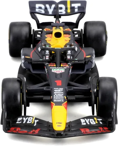Miniatura 4 de Bburago 1:43 F1 RB19#1 Red Bull Racing Max Verstappen 2023 Champion Die Cast Nuevo Coche de aleación Fórmula 1 1/43 Modelo fundido a presión
