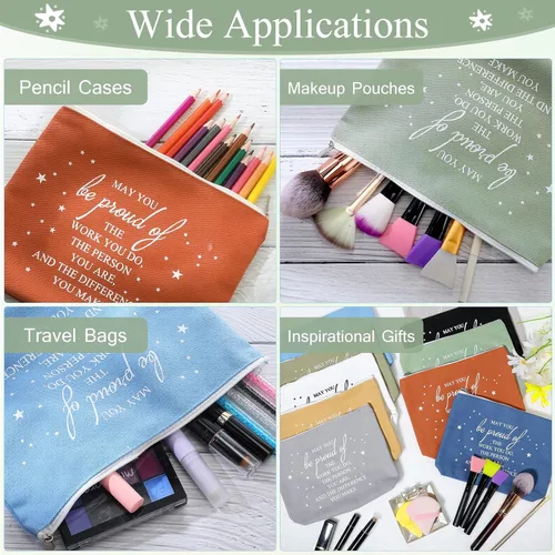 Miniatura 3 de Sieral 20 bolsas de regalo de semana de CNA a granel 2026, bolsa de maquillaje de agradecimiento para empleados, regalo de agradecimiento