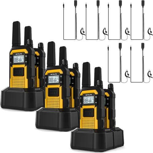 Miniatura 24 de Retevis RB48 - Radio de 2 vías de largo alcance, Walkie Talkies a prueba de agua IP67 para adultos, a prueba de caídas, 2000mAh, Radios de dos vías