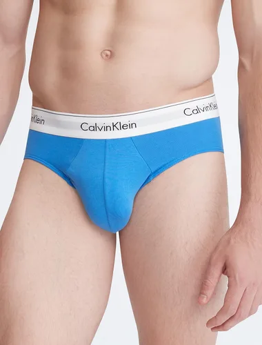 Miniatura 4 de Calvin Klein Calzoncillos modernos de algodón elástico para hombre, paquete de 3