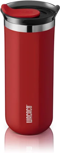 Miniatura 8 de Taza de viaje Octaroma Classico de WACACO, vaso de viaje de acero inoxidable de doble pared con tapa para beber, 6 fl oz (180ml), ámbar amarillo