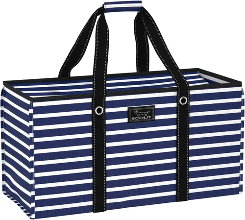 Miniatura 10 de SCOUT Errand Boy - Bolso utilitario extra grande y ligero con cremallera separable, plegable para comestibles y mercado o playa