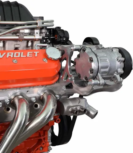 Miniatura 9 de LSA Supercharger High Mount A/C Sanden 7176 Kit de soporte de compresor CTS-V ZL1 SD7
