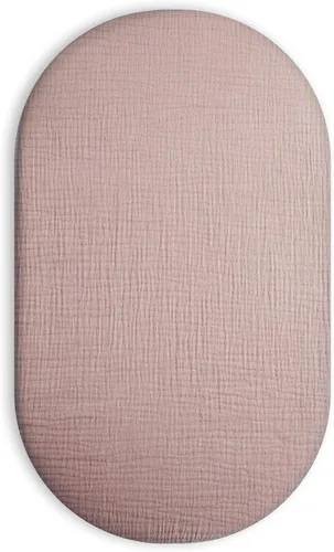 Miniatura 29 de Sábana de moisés para bebé niño y niña, sábanas ajustadas para colchón de moisés rectangular, ovalado, de reloj de arena, sábanas de cesta de Moisés