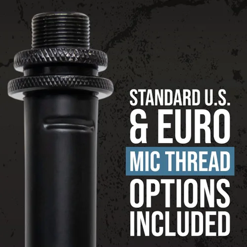 Miniatura 3 de Shure by Gator - Soporte de micrófono compacto de perfil bajo con pluma de una sola sección; (SH-DESKTOP2)