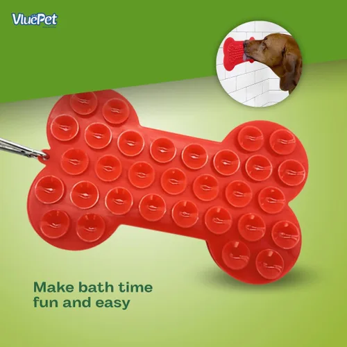 Miniatura 2 de VALUEPET Tapete para lamer perros – Alfombrilla de silicona para lamer para aliviar la ansiedad – Almohadilla para lamer alimentador lento