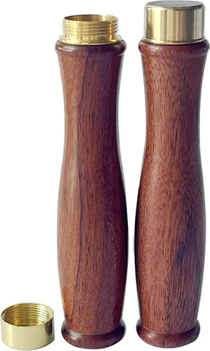 Mini urnas de madera para cenizas, juego de 2 pequeñas urnas de madera, elegantes y portátiles urnas de recuerdo para cenizas humanas conmemorativas