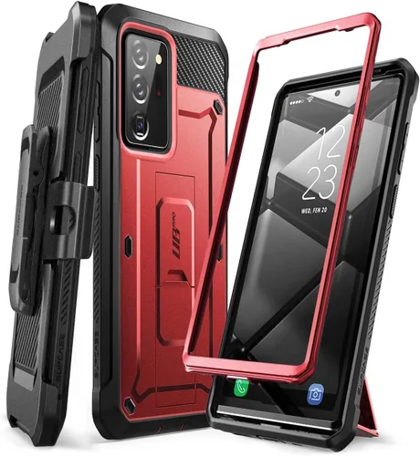 Miniatura 9 de SUPCASE Unicorn Beetle Pro Series - Funda para Samsung Galaxy Note 20 Ultra (versión 2020), funda resistente de cuerpo completo y soporte sin Púrpura