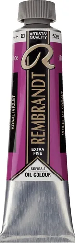 Miniatura 105 de Rembrandt Tubo de pintura al óleo 40 ml azul cobalto claro 513 (01055132)