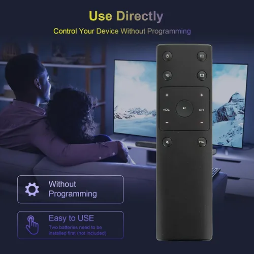 Miniatura 5 de Nuevo XRT132 Reemplazo remoto para VIZIO Smart TV E50-D1 E55-D0 E50x-E1 E50-E3 E55-E1 E55-E2 E60-E3 E43U-D2 E48U-D0 E50U-D2 E55U-D0 E55U-D0 E55U-D0
